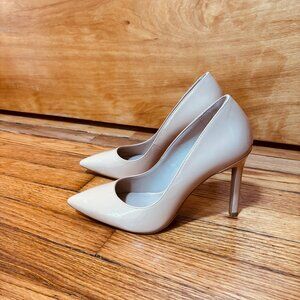 Stuart Weitzman Dancer 95 Pump - Golden Beige Size 6.5